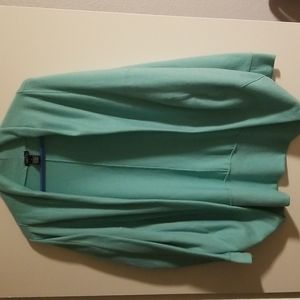 Light Blue cardigan size small.
